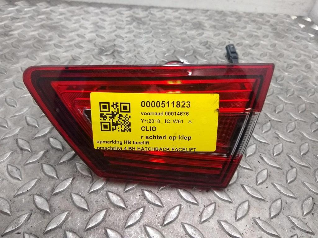 RENAULT CLIO Dynamique ACHTERLICHT R 2018, Ophalen of Verzenden, Gebruikt, ARN erkend