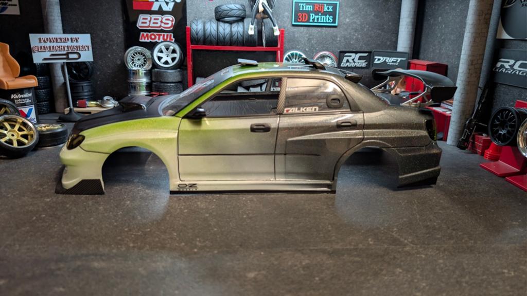 Yokomo Subaru : Tamiya , HPI , Kyosho,, Hobby en Vrije tijd, Ophalen of Verzenden, Zo goed als nieuw, Schaal 1:10