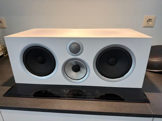 Bowers & Wilkens HTM71 S2 center speaker (wit), Audio, Tv en Foto, Luidsprekers, Ophalen of Verzenden, Zo goed als nieuw, 60 tot 120 watt