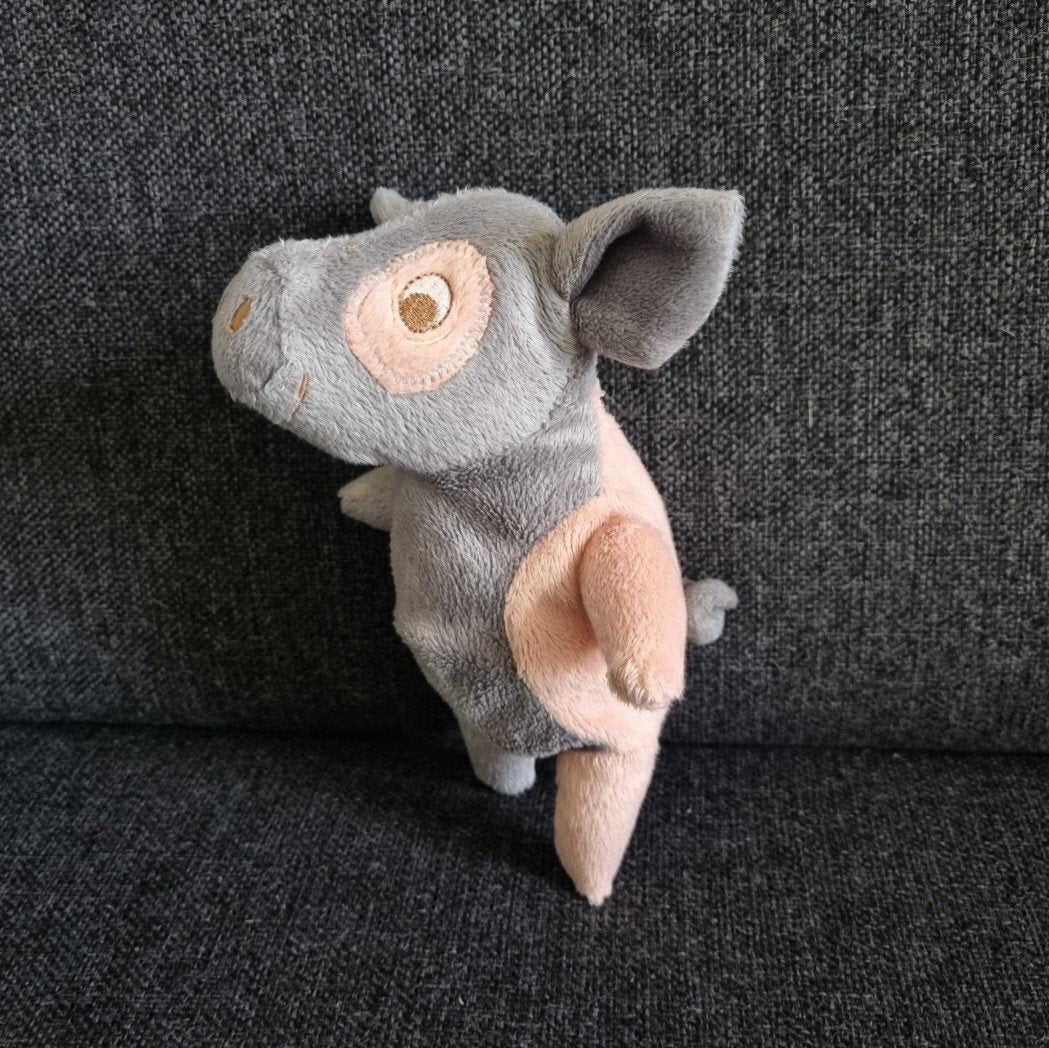 Ikea kelgris varken biggetje grijs roze, Kinderen en Baby's, Ophalen of Verzenden