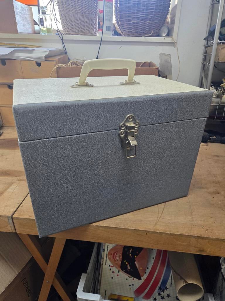 Leitz Wetzlar Diaprojector met Koffer, Ophalen of Verzenden, Gebruikt