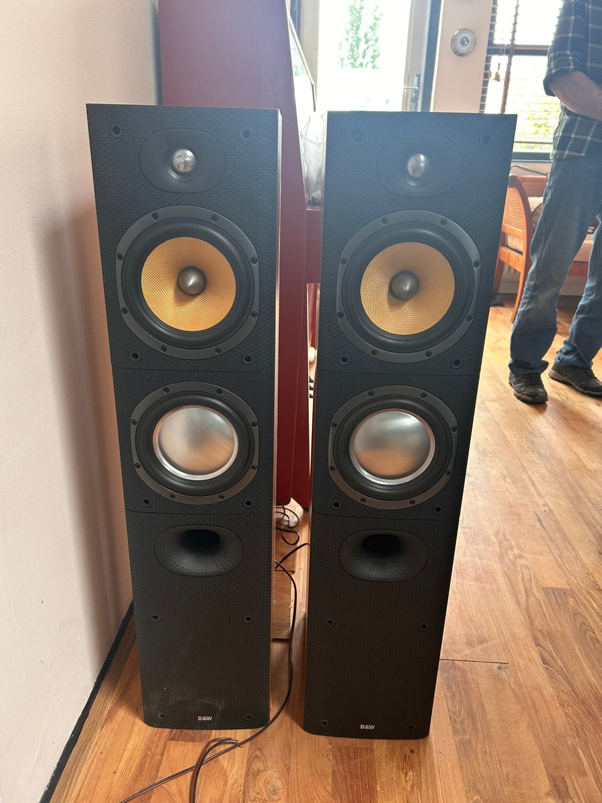 Bowers & Wilkins DM603 S3 vloerstaande luidsprekers (B&W), Audio, Tv en Foto, Luidsprekers, Ophalen, Zo goed als nieuw, Bowers & Wilkins (B&W)