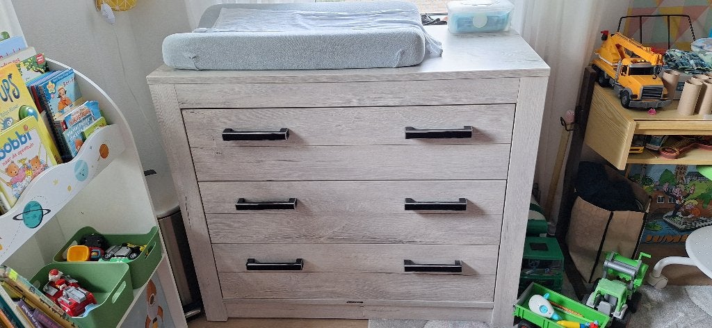 Commode, verschoontafel, Ophalen, 50 tot 70 cm, 100 cm of meer, Zo goed als nieuw
