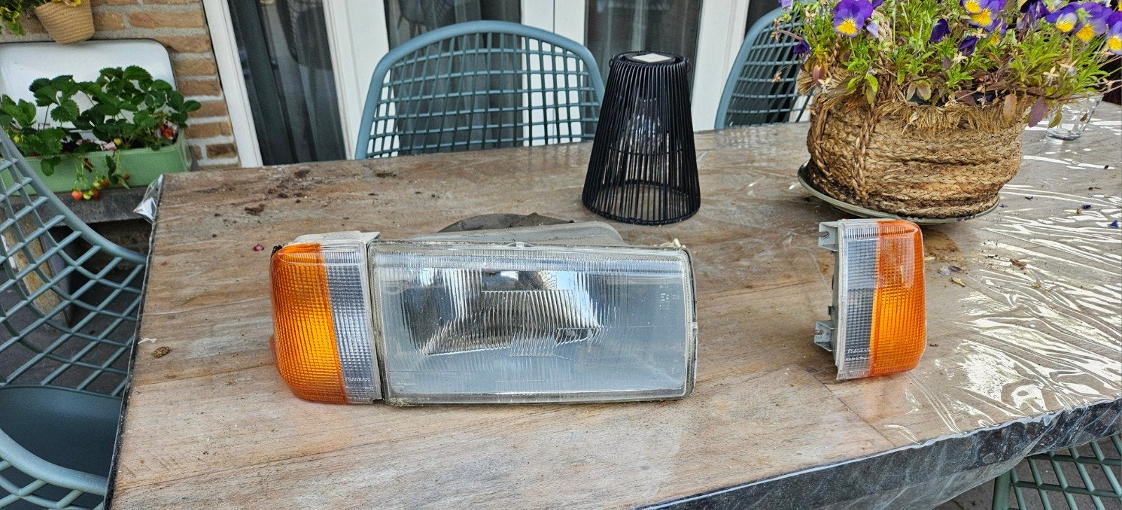 Peugeot 305 koplamp, Ophalen of Verzenden, Gebruikt, Peugeot