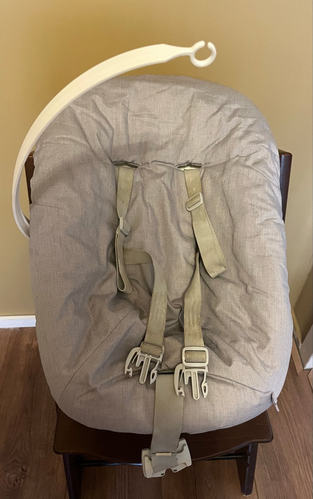Stokke Tripp Trapp Newborn Set met hoes, Kinderen en Baby's, Ophalen of Verzenden, Zo goed als nieuw, Overige typen, Gordel(s)