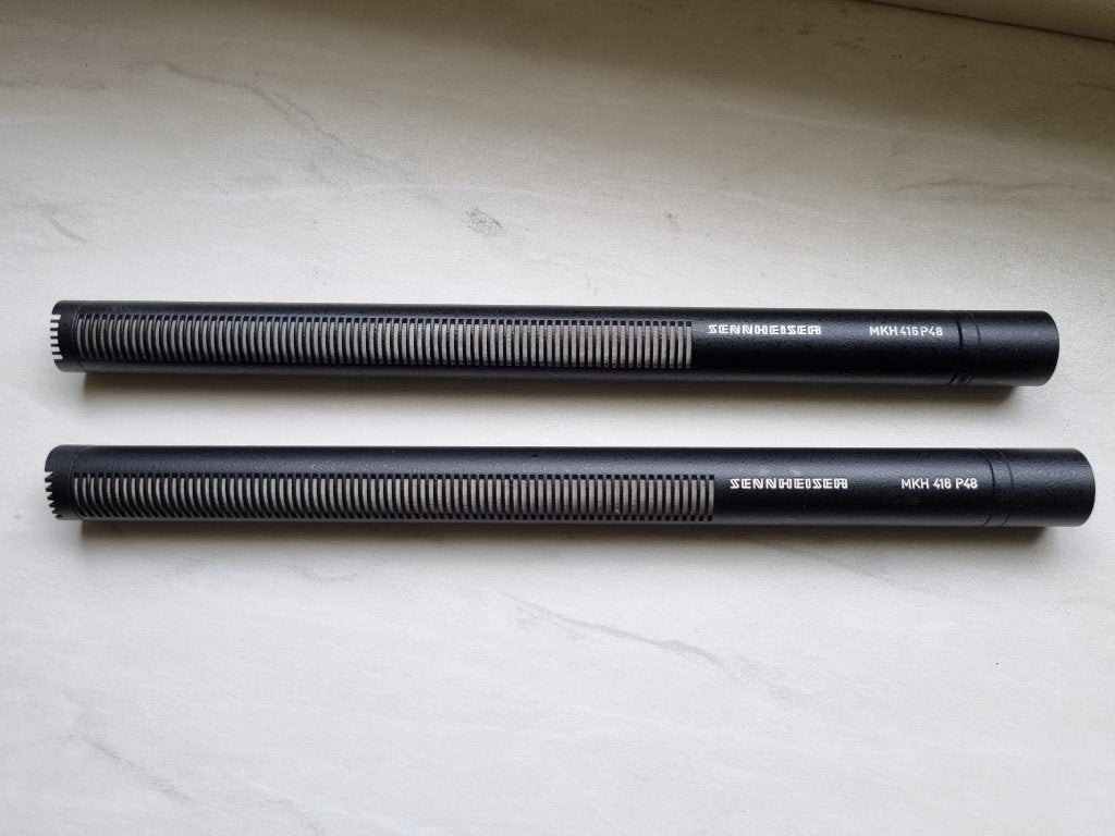 Sennheiser MKH 416-P48 Shotgun Microfoon(s) – In Nieuwstaat!, Ophalen, Zo goed als nieuw, Studiomicrofoon