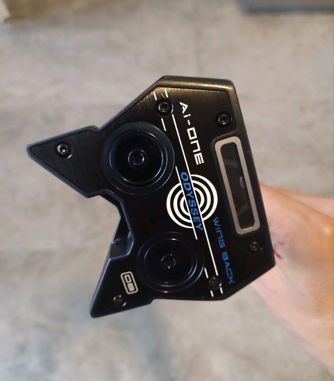 Odyssey Ai-ONE Wing Back Putter - Zo goed als nieuw, Ophalen of Verzenden, Zo goed als nieuw, Club, Overige merken