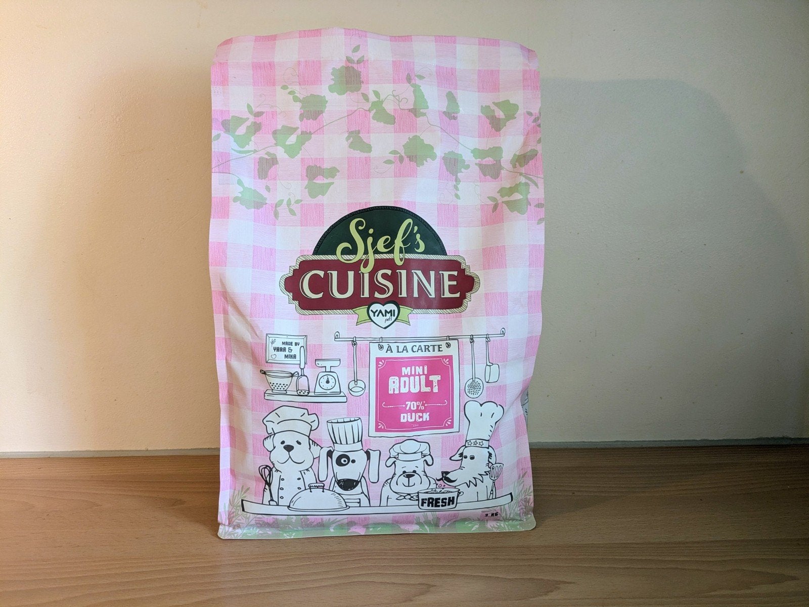 Pak Hondenbrokken Sjef's Cuisine mini adult duck, Ophalen, Hond