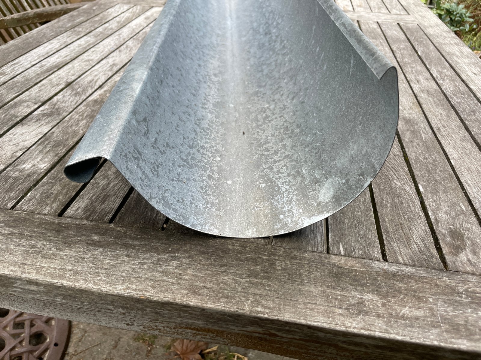 Zinken dakgoot 145cm, Doe-het-zelf en Verbouw, Buizen en Afvoer, Ophalen, Nieuw, Zink, Minder dan 2 meter