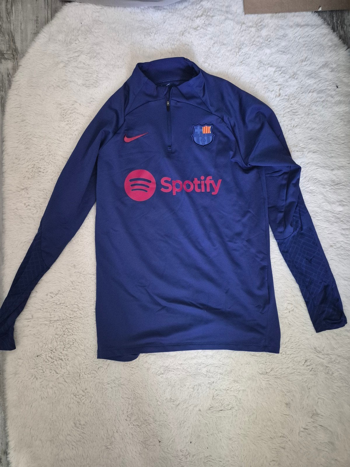 Nike FC Barcelona trainingspak - Maat S, Blauw, Nike, Ophalen of Verzenden, Zo goed als nieuw