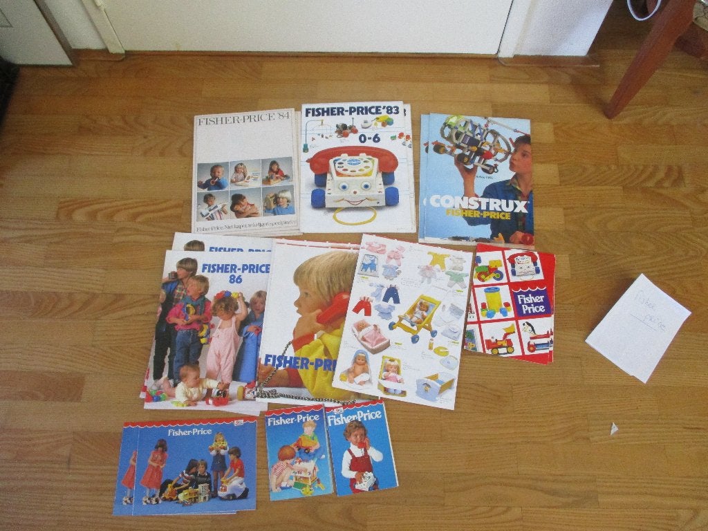 Verzameling Fisher price Folders Oud, Ophalen of Verzenden, Zo goed als nieuw, Overige typen