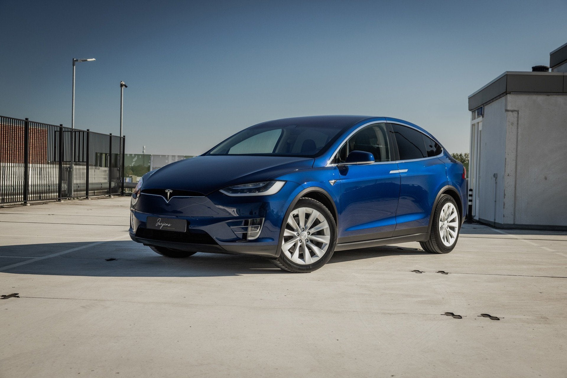 Tesla Model X 75D 6-persoons | Orig NL | Lage KM |, Auto's, Automaat, Gebruikt, Zwart, 124 €/maand