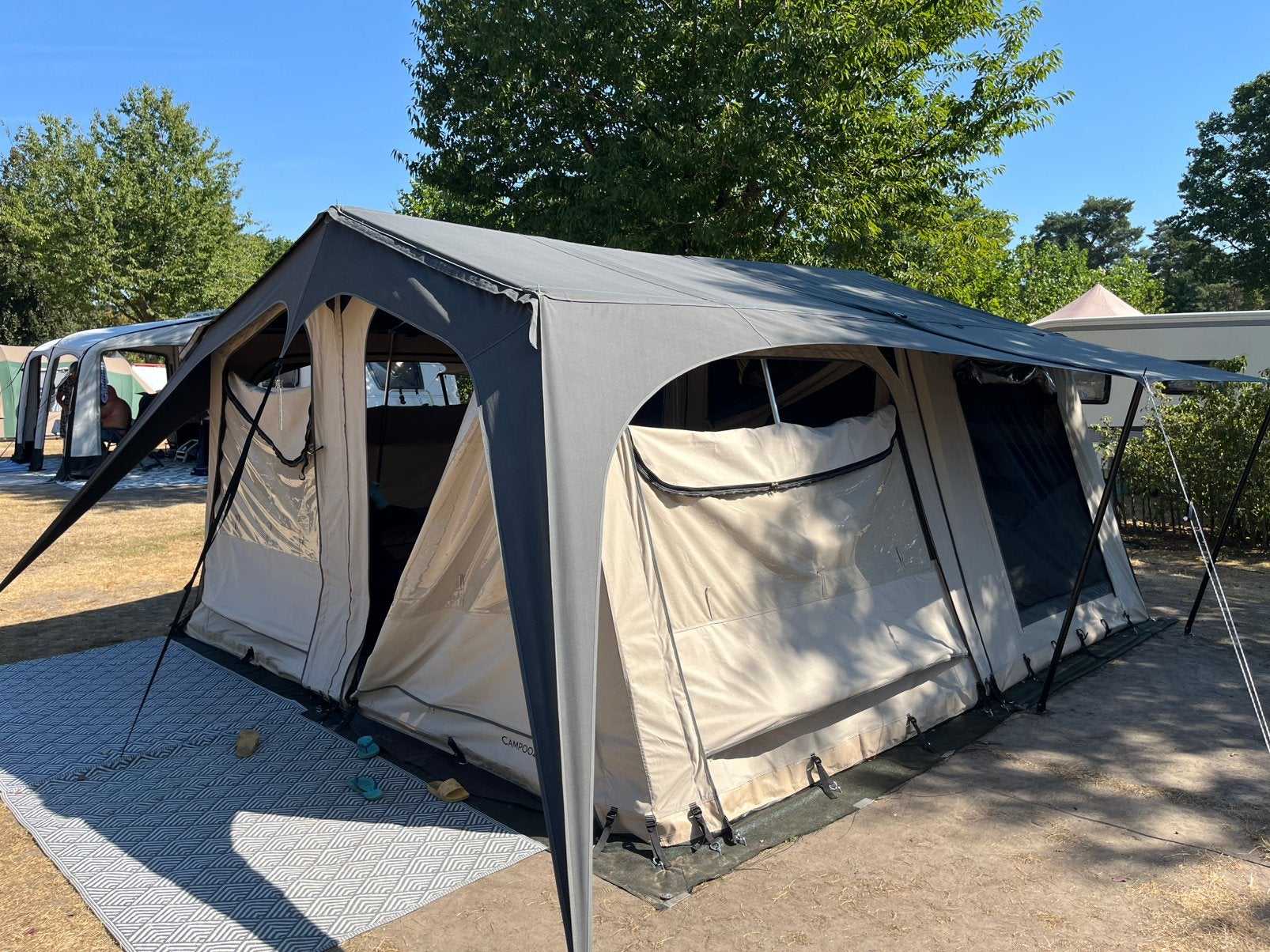 Campooz fat freddy zeer compleet, Caravans en Kamperen, Vouwwagens, Ophalen