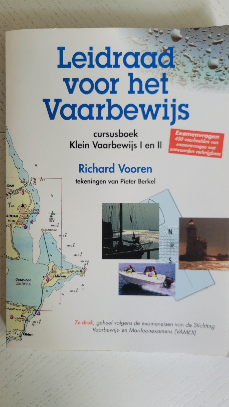 Cursusboek Klein Vaarbewijs 1 en 2 - Richard Vooren, Ophalen of Verzenden, Zo goed als nieuw
