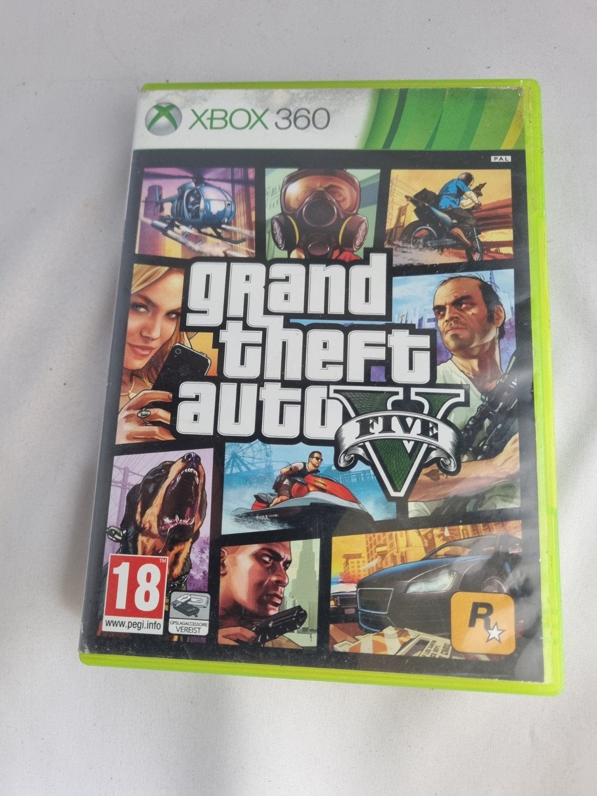 Grand Theft Auto V (GTA 5) Xbox 360, Avontuur en Actie, Online, Vanaf 18 jaar, 1 speler