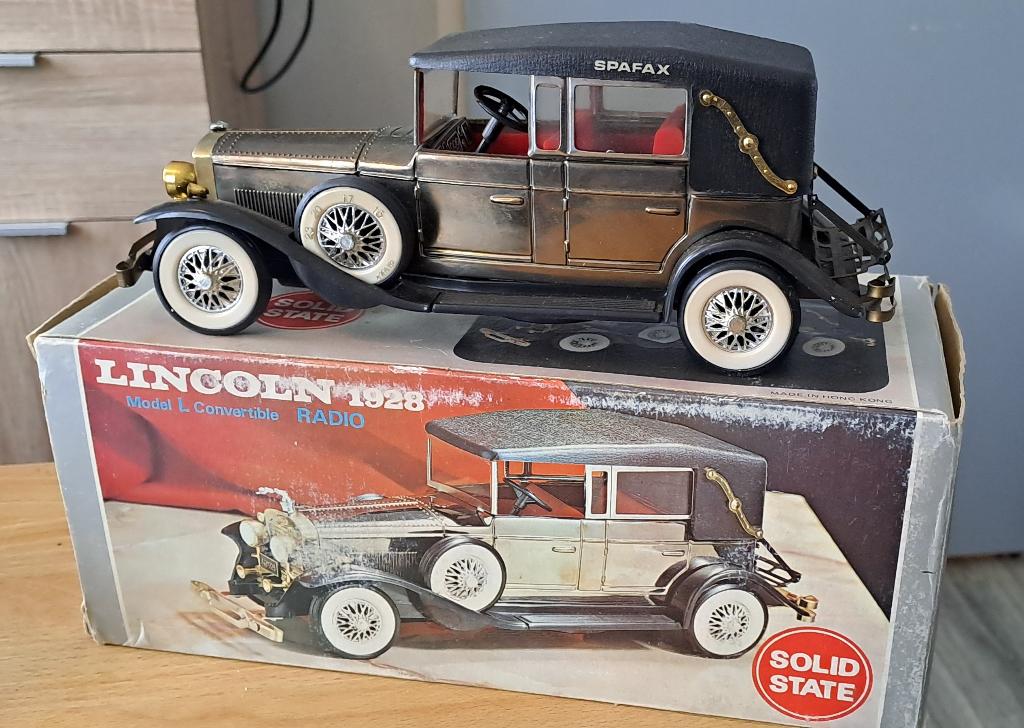 vintage Lincoln 1928 Model L Convertible radio in de doos, Lincoln, Ophalen of Verzenden, Zo goed als nieuw, Model L convertible radio