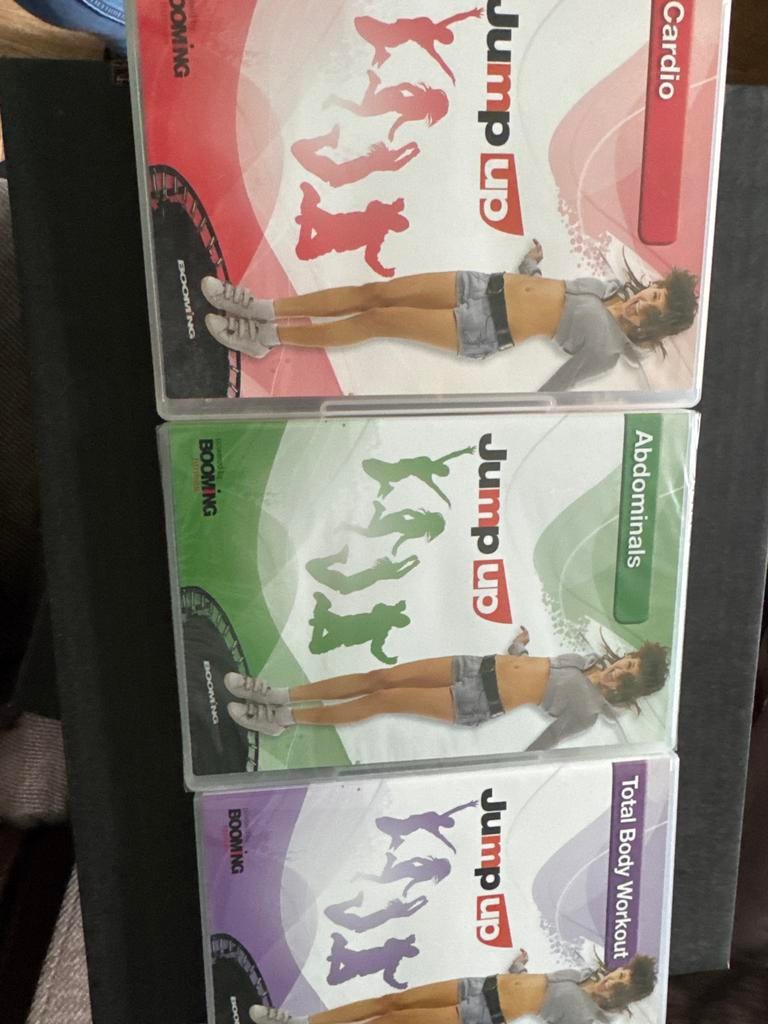 Jump Up DVD Boxset: Cardio, Abdominals, Total Body Workout, Cursus of Instructie, Yoga, Fitness of Dans, Alle leeftijden, Boxset