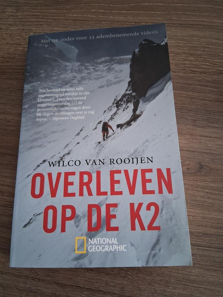 Wilco van Rooijen - Overleven op de K2, Ophalen of Verzenden, Zo goed als nieuw, Wilco van Rooijen