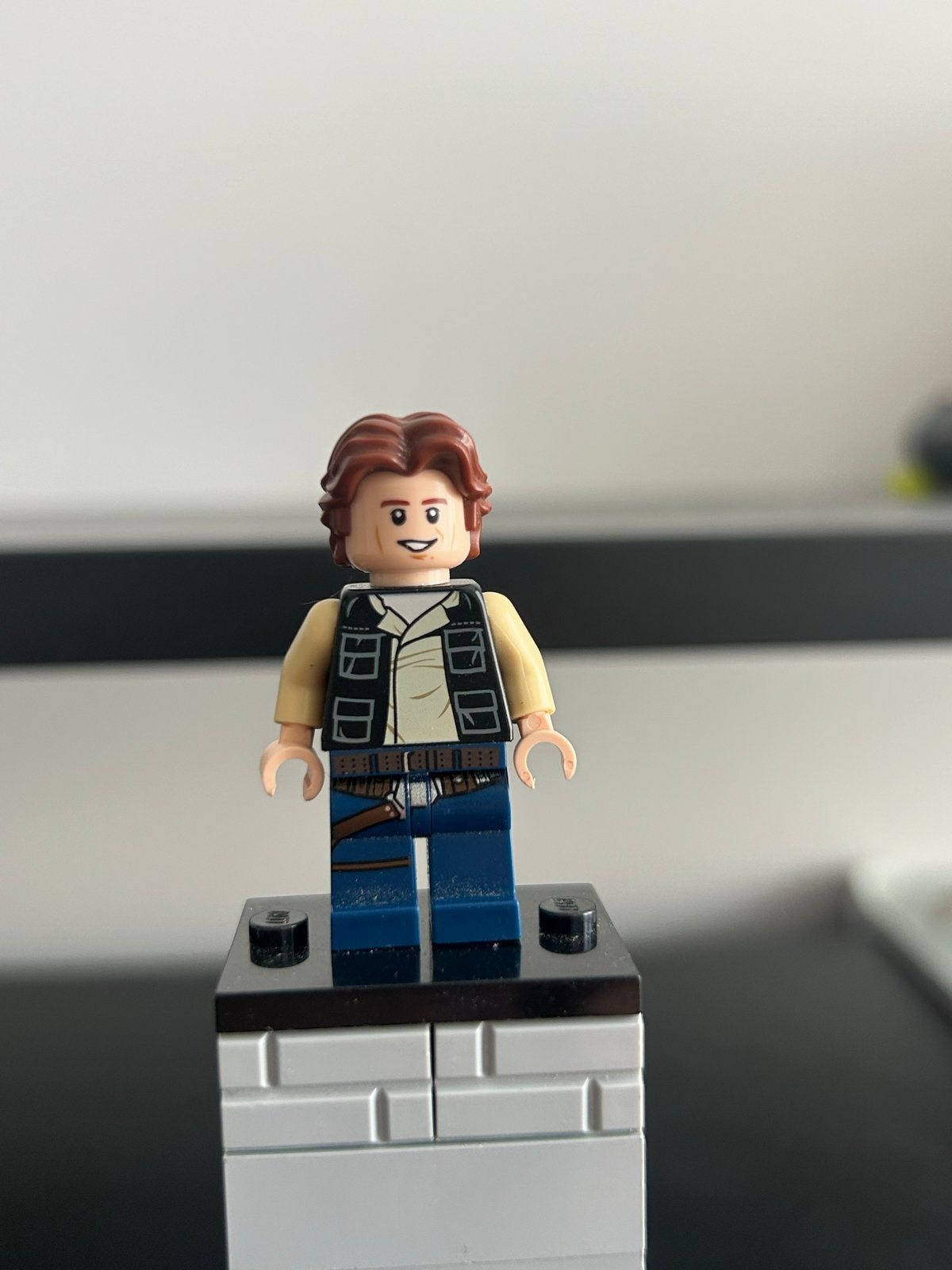 Lego Star Wars Han Solo Minifiguur - 100% Lego, geen cracks, Star Wars, Lego, Ophalen of Verzenden, Zo goed als nieuw