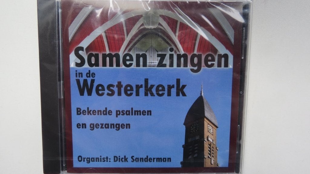 Cd orgel en samenzang: Zingen in Westerkerk, Dick Sanderman, Ophalen of Verzenden, Nieuw in verpakking, Gospel