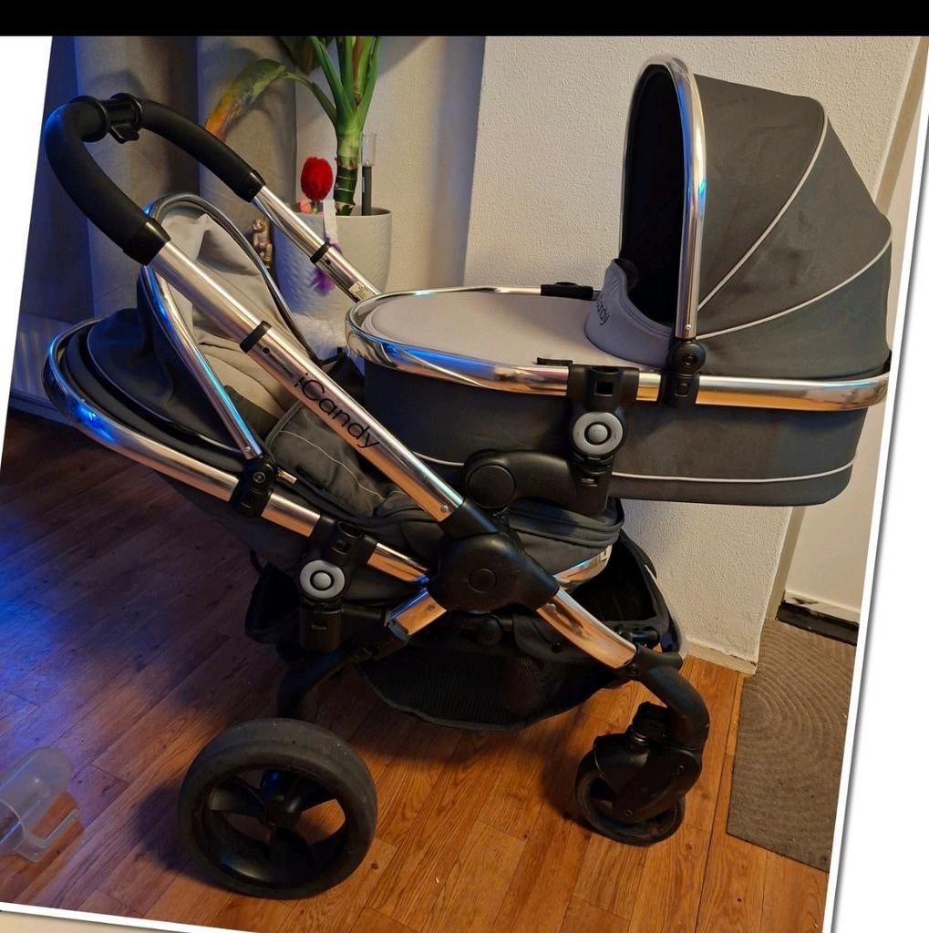 Icandy duo kinderwagen, Ophalen, Zo goed als nieuw, Overige merken