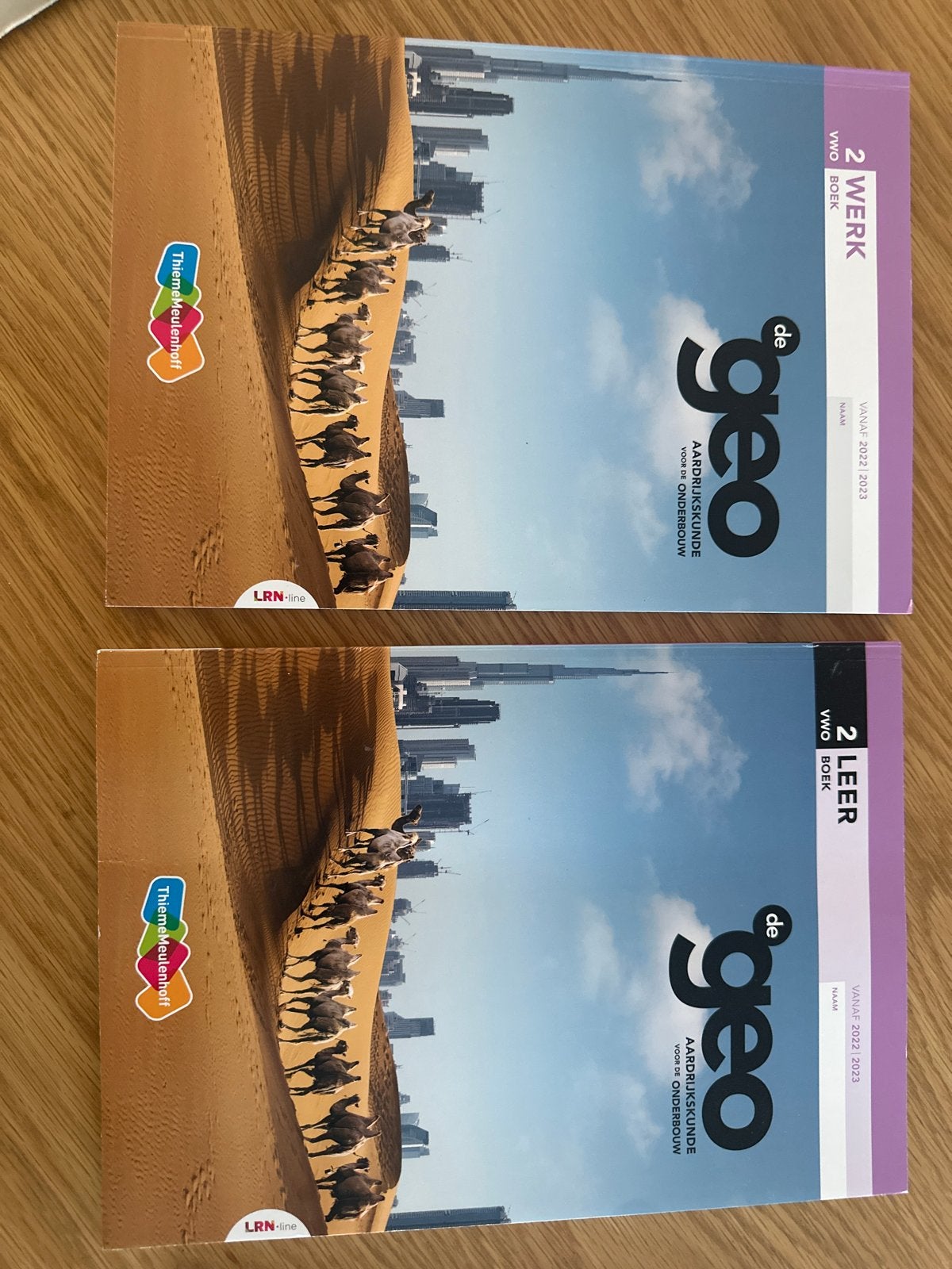 GEO 2 VWO werk en leerboek aardrijkskunde onderbouw, Ophalen of Verzenden, Zo goed als nieuw, VWO, Aardrijkskunde