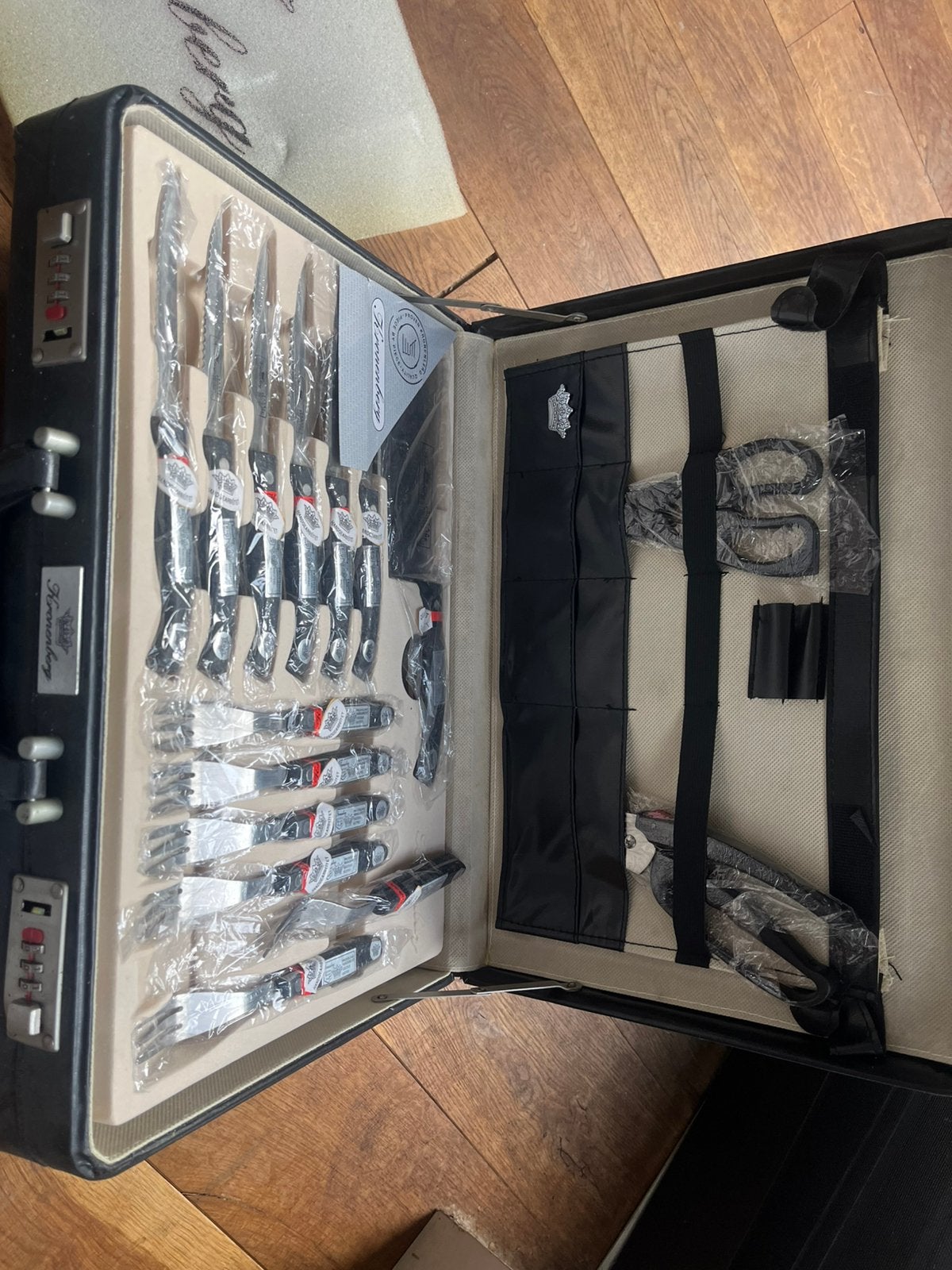 Messenset Kronenberg, Ophalen