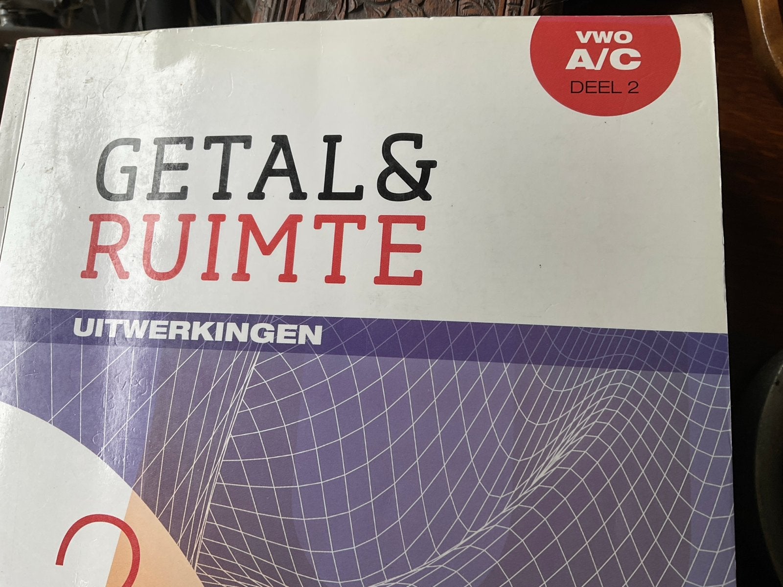 Getal & Ruimte VWO A/C Deel 2 Uitwerkingen, Boeken, Ophalen of Verzenden, Gelezen, VWO, Wiskunde A