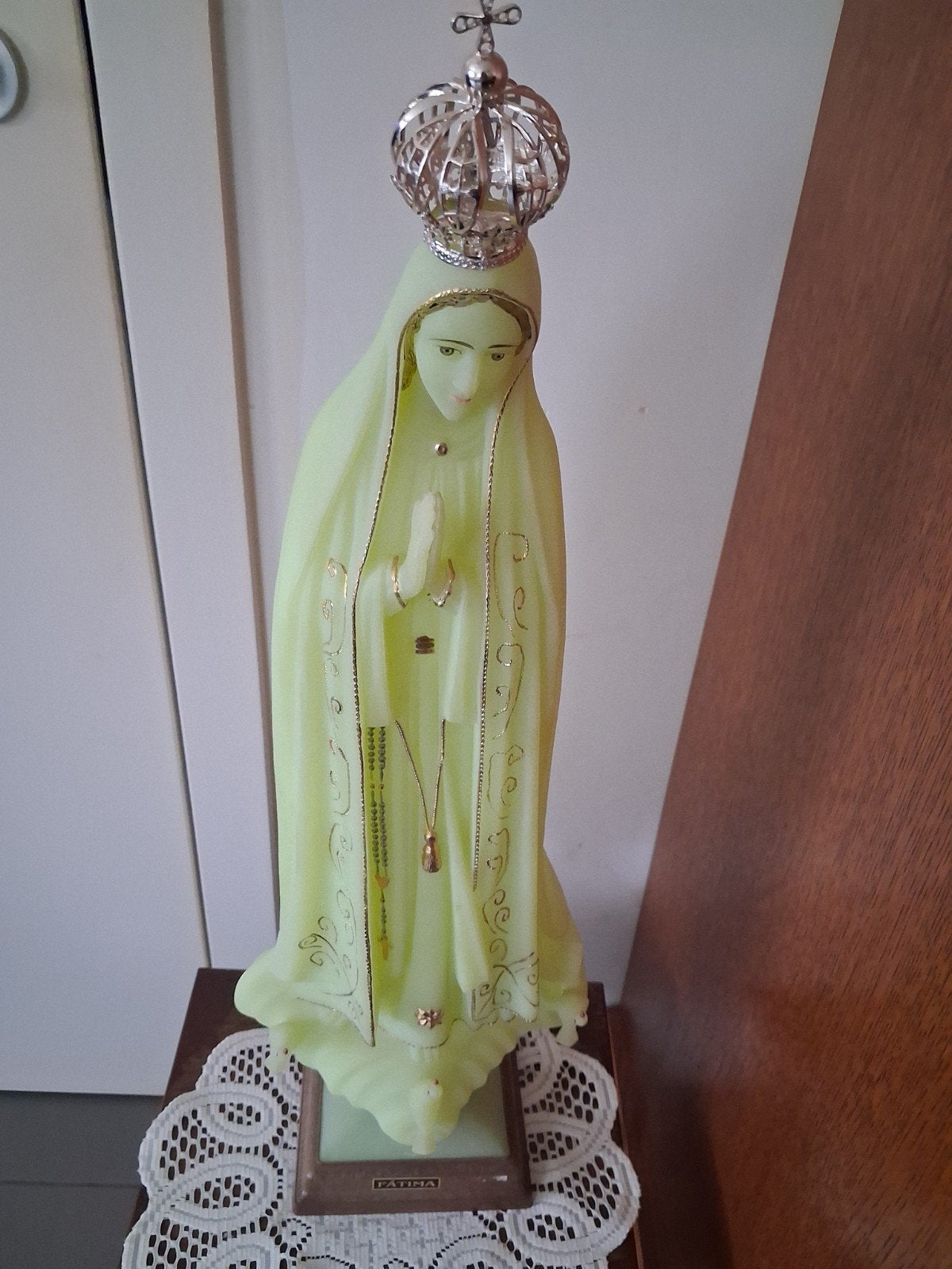 Prachtig beeld van Onze Lieve Vrouw van Medjugorge., Ophalen of Verzenden