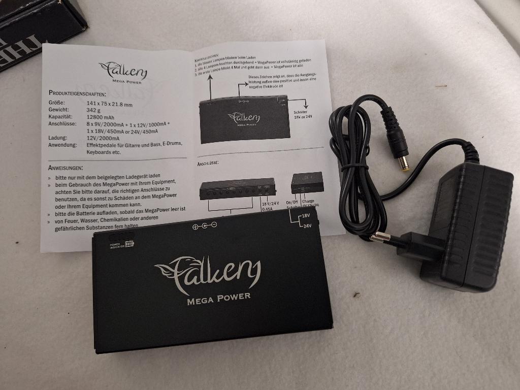 Falkery mega power bank, Ophalen of Verzenden, Nieuw, Elektrische gitaar