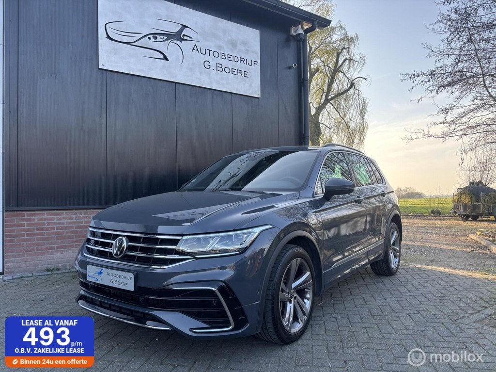 Volkswagen Tiguan 1.4 TSI eHybrid R-Line Business+ |Trekhaak, 1716 kg, 4 cilinders, Hybride Elektrisch/Benzine, SUV of Terreinwagen