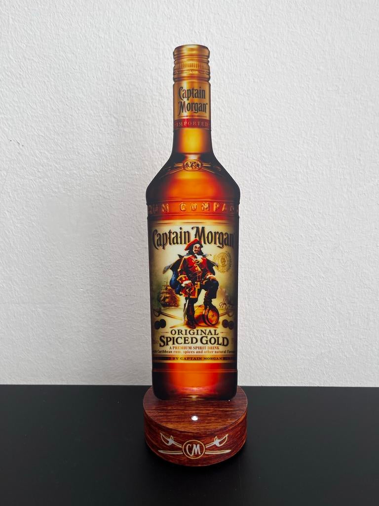 Captain Morgan lamp, Verzamelen, Ophalen of Verzenden, Nieuw, Lichtbak of (neon) lamp