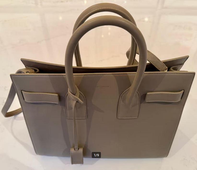 YSL Yves Saint Laurent tas Sac De Jour NIEUW, Ophalen, Nieuw, Beige, Overige typen