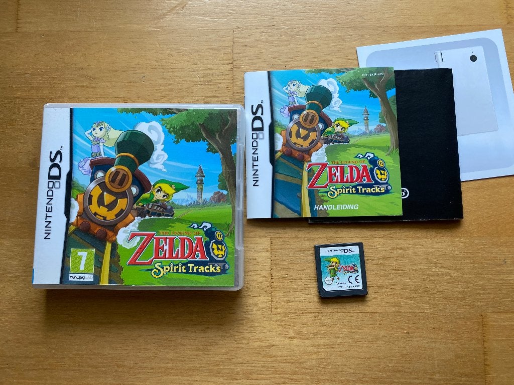 The legend of zelda spirit tracks ds HOL, Spelcomputers en Games, 1 speler, Racen en Vliegen, Ophalen of Verzenden, Zo goed als nieuw