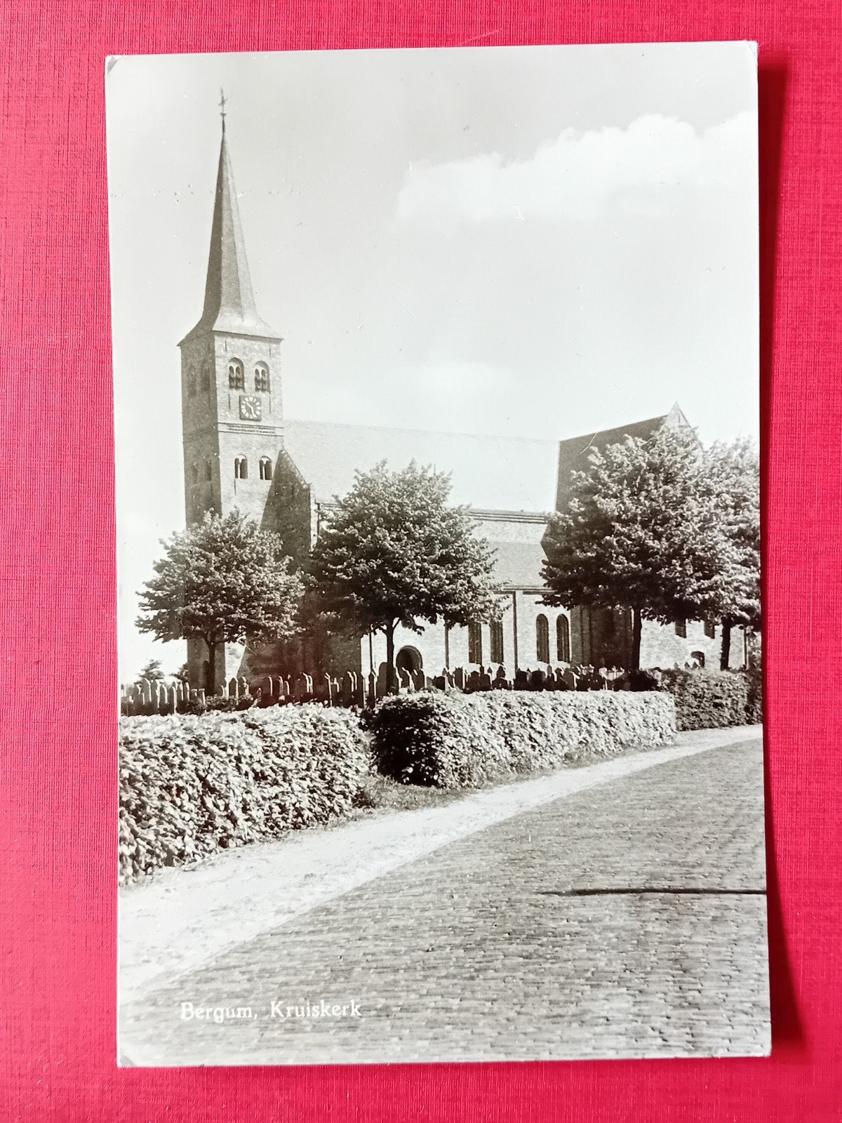 Ansichtkaart Bergum, Ophalen of Verzenden