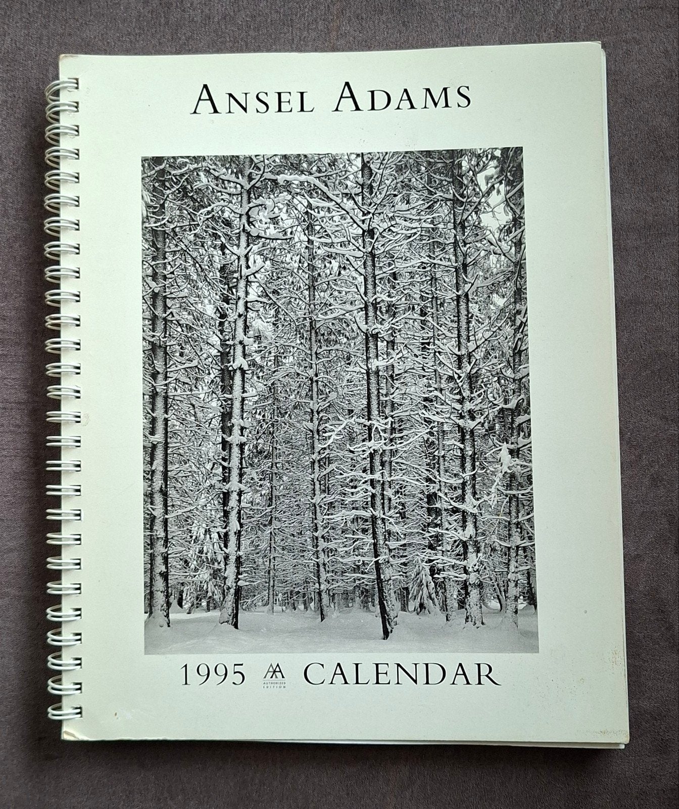 Ansel Adams kalender 1995, Ophalen of Verzenden, 1980 tot heden, Zo goed als nieuw, Natuur