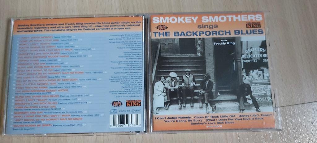 Smokey Smothers The Backporch Blues CD, Ophalen of Verzenden, Zo goed als nieuw, Blues