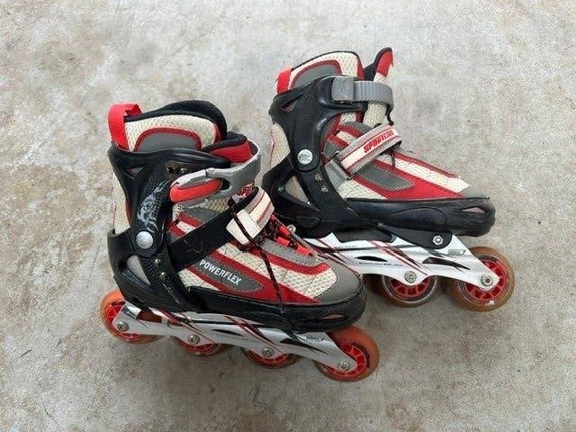 Verstelbare kinder skeelers maat 34 t/m 37., Kinderen, Inline skates 4 wielen, Ophalen, Overige merken