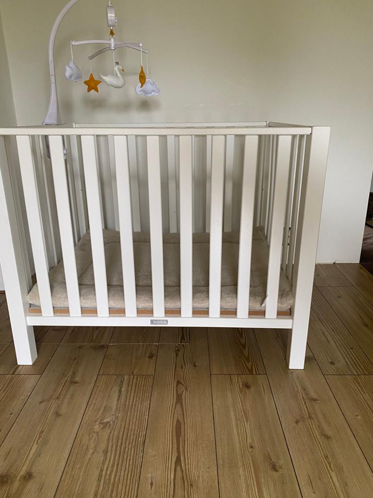 Bopita box type Brent wit, Kinderen en Baby's, Boxen, Ophalen, Gebruikt, Vierkant, In hoogte verstelbaar