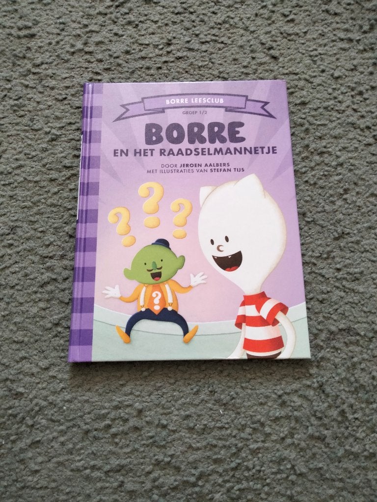 Borre en het Raadselmannetje - Jeroen Aalbers, Ophalen, Fictie algemeen, Zo goed als nieuw, Jeroen Aalbers
