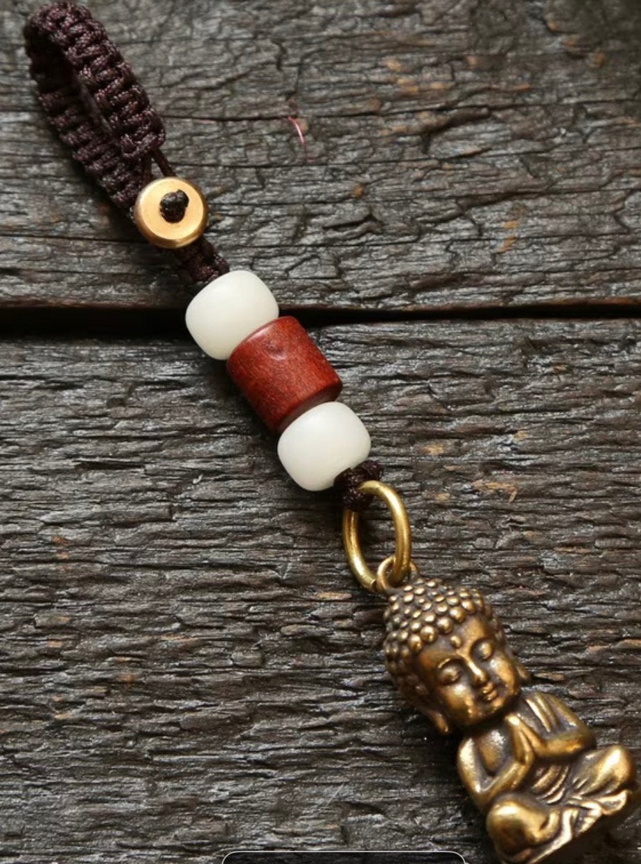 Sleutelhanger boeddha 2 voor 4,50, Ophalen of Verzenden, Nieuw