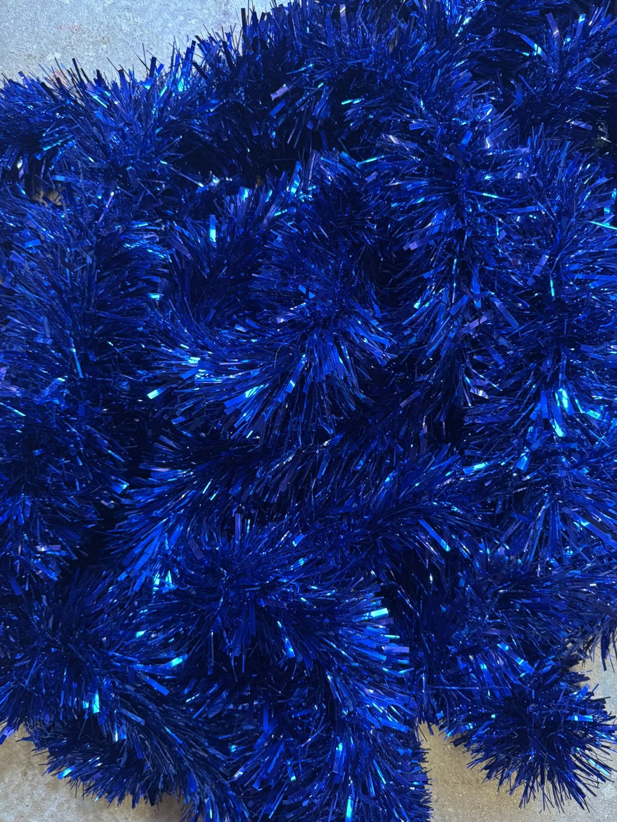 5 Foli guilanders blauw, Diversen, Kerst, Ophalen of Verzenden, Gebruikt