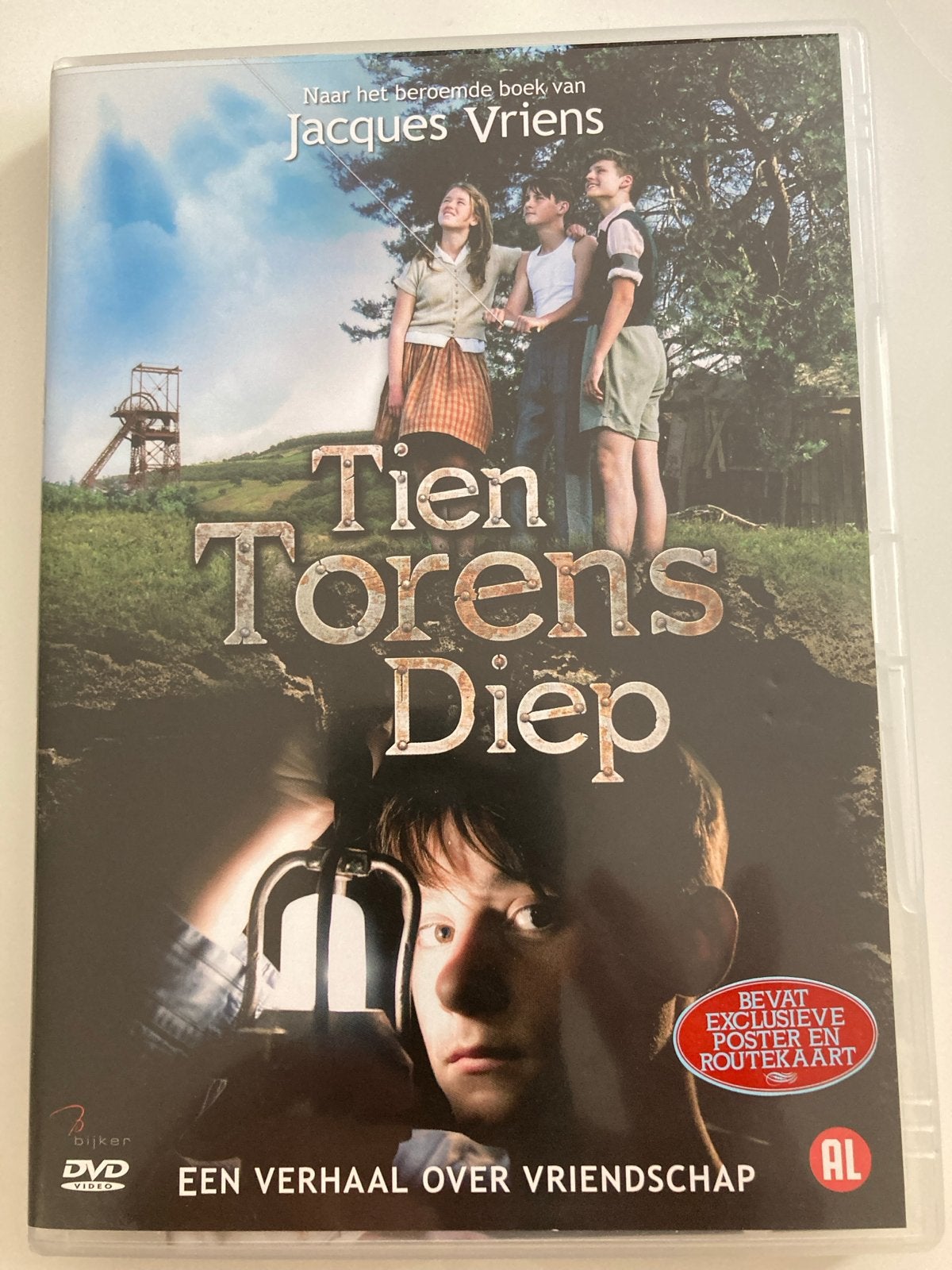 Tien Torens Diep DVD - Avontuurlijke jeugdfilm, Bonusmateriaal, Alle leeftijden, Nederlands, Zo goed als nieuw