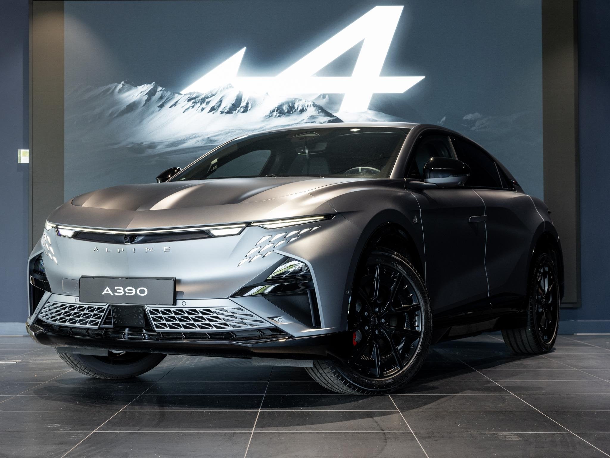 Alpine A390 GT | Gris Tonnerre mat | Pack Driving: Active Dr, Stof, Overige modellen, Overige carrosserieën, Nieuw
