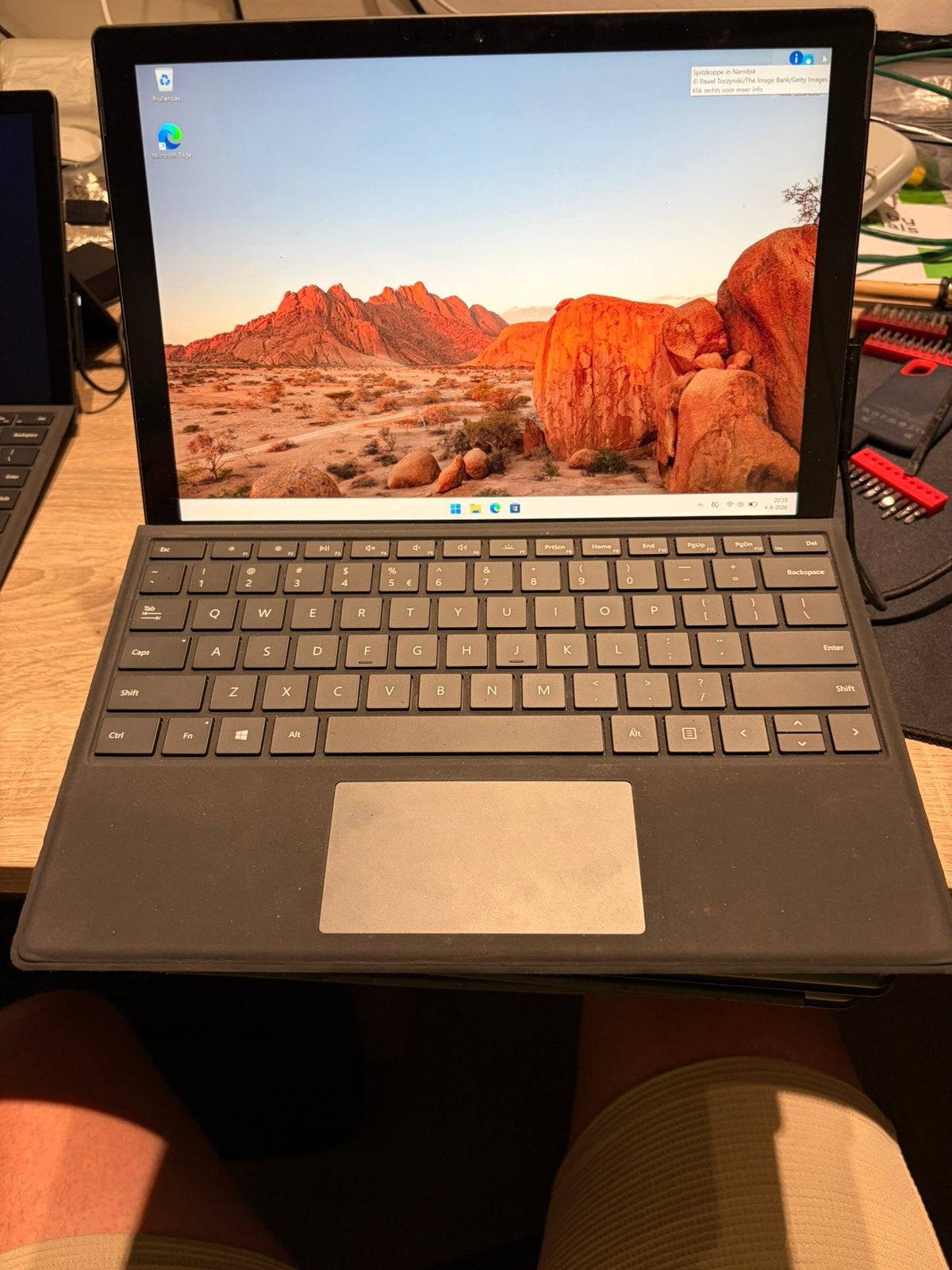 Microsoft Surface Pro 7 i5 8GB 256GB + Type Cover, Computers en Software, Windows Tablets, Surface Pro 7, 12 inch, Ophalen of Verzenden