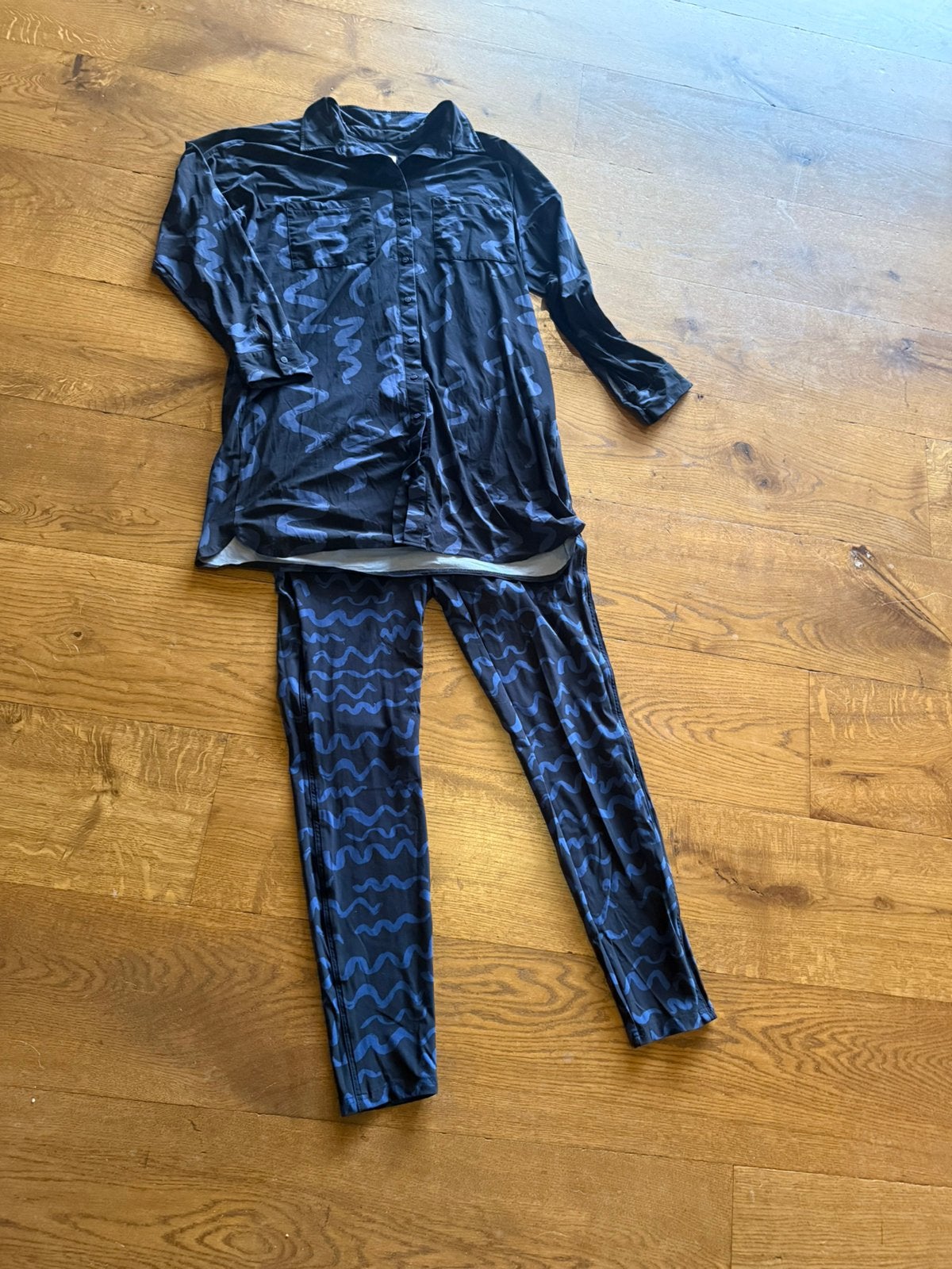Broek en Blouses set prijs  Studio Anneloes travel L, Ophalen of Verzenden, Gedragen, Maat 42/44 (L), Blauw