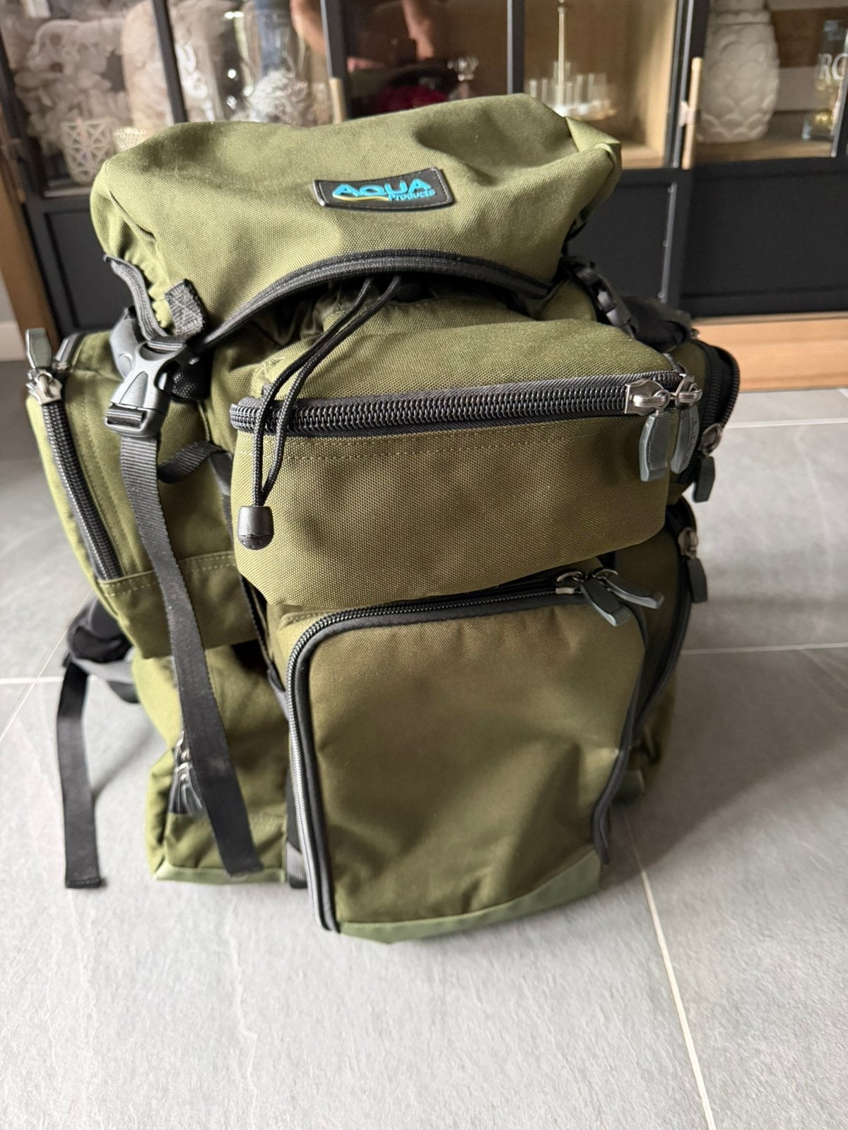 Aqua Tackle Rucksack Black Series Large NOG NIEUW, Ophalen of Verzenden, Nieuw, Overige typen