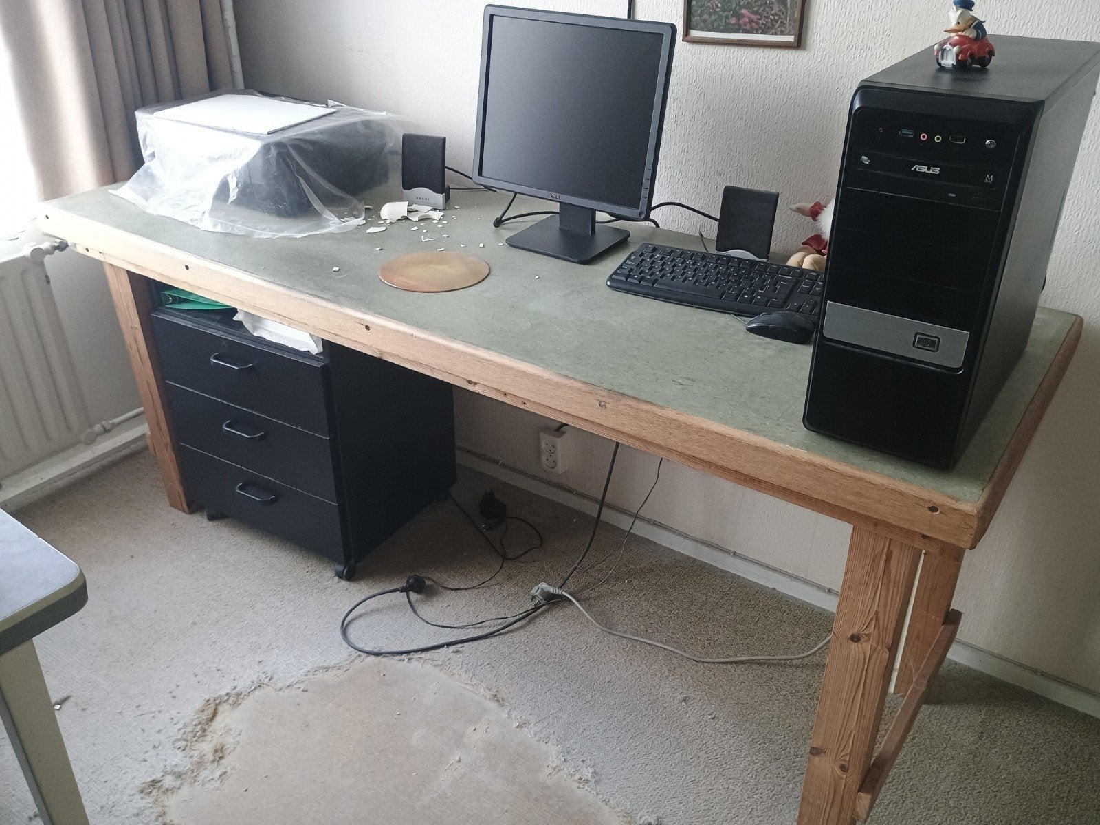 Bureau, tafel, Ophalen, Gebruikt
