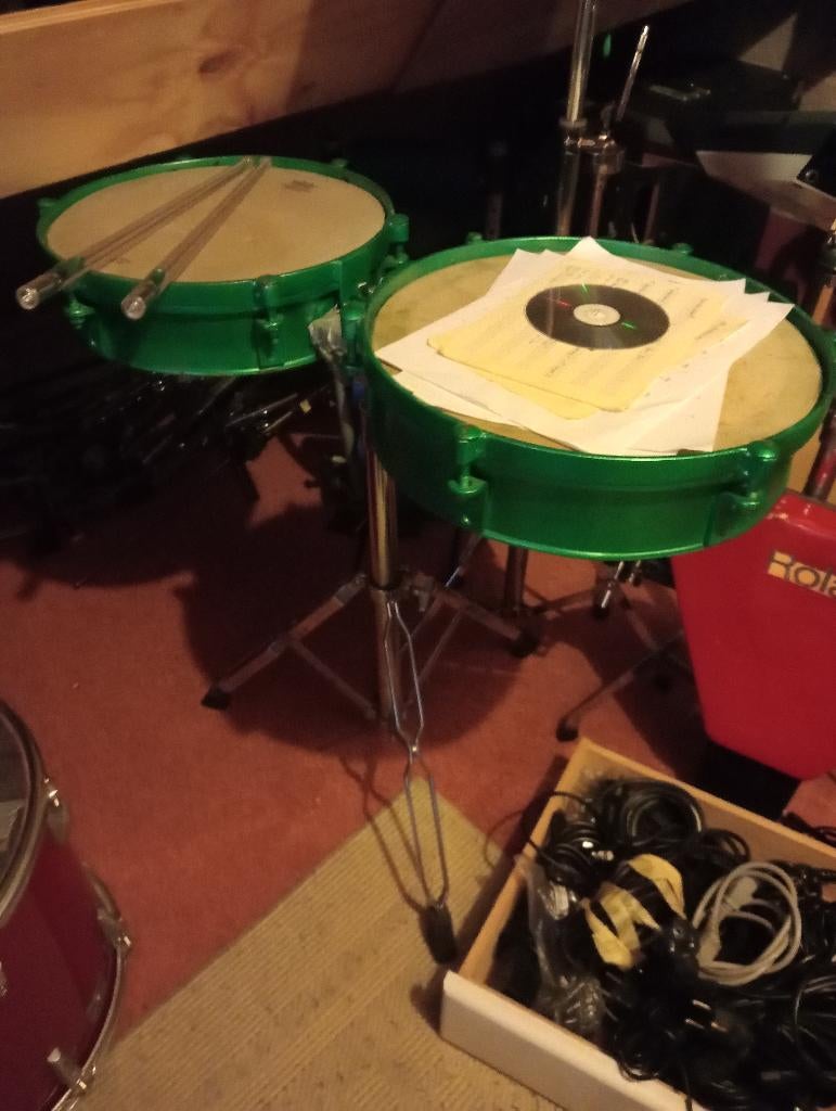 Timbales, Ophalen, Zo goed als nieuw, Melodische percussie