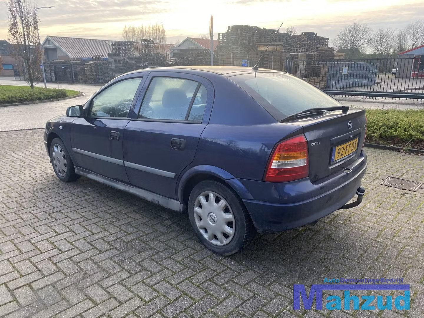 Opel Astra G BLAUW Z282 Achterbumper achterklep achterlicht, Gebruikt, Opel Automobile GmbH, Ophalen of Verzenden, Kontakt@opel-infoservice.de